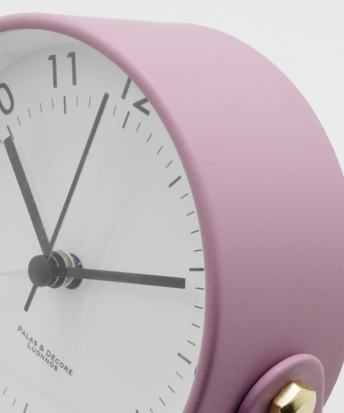 salle de bal（サルデバル）の「【 Lipad / リパド 】アラームクロック　PDI（置時計・レディース・ピンク/グリーン/ホワイト/グレー・FREE）」の4枚目の写真