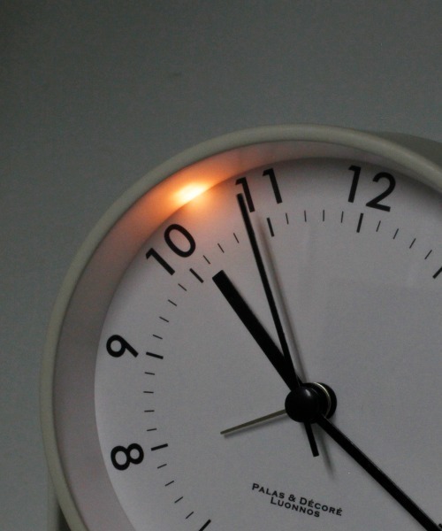 salle de bal（サルデバル）の「【 Lipad / リパド 】アラームクロック　PDI（置時計・レディース・ピンク/グリーン/ホワイト/グレー・FREE）」の7枚目の写真