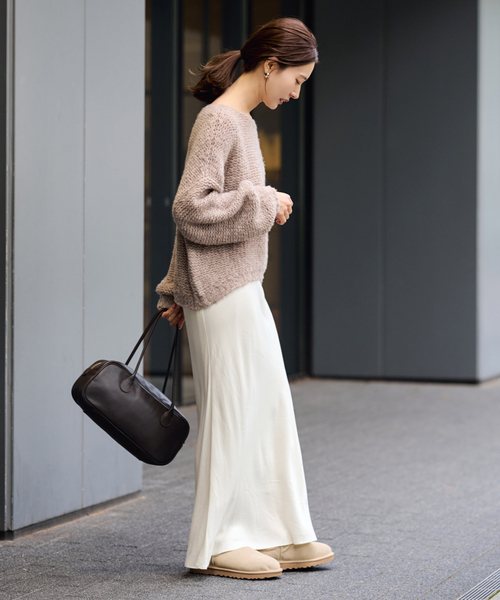 セール】イタリアヤーン furry ニット（ニット/セーター）｜FRAMeWORK