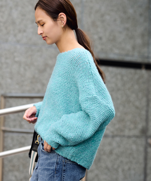 セール】イタリアヤーン furry ニット（ニット/セーター）｜FRAMeWORK