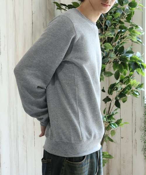 Russell Athletic(ラッセルアスレティック)の「【RUSSELL ATHLETIC/ラッセル アスレチック】 フリース スウェット ロングスリーブ トレーナー(スウェット・メンズ・杢グレー/グレー/ネイビー/ブラック・XL/M/L/S)」の8枚目の写真