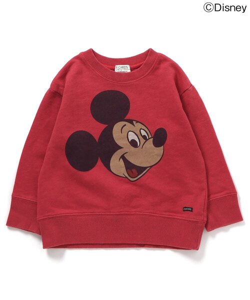 F.O.KIDS（エフオーキッズ）の「【ディズニーキャラクター】ミッキー＆フレンズ / トレーナー（スウェット・キッズ・グリーン/レッド/ベージュ/ネイビー・80/90/100/110/120/130/140/150/160）」の17枚目の写真