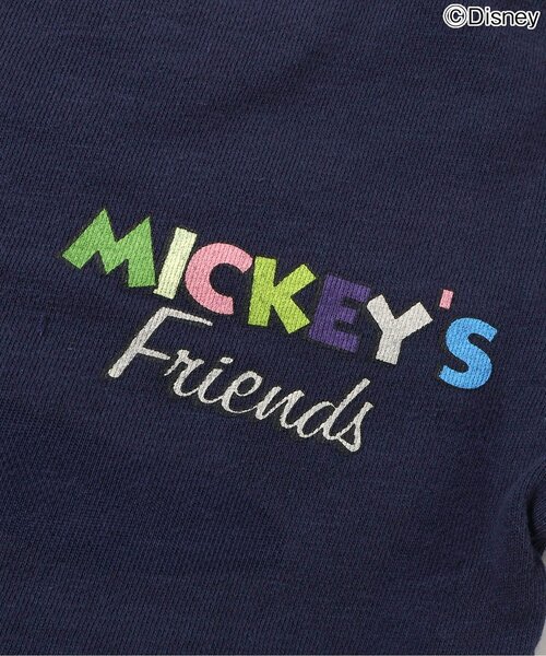 F.O.KIDS（エフオーキッズ）の「【ディズニーキャラクター】ミッキー＆フレンズ / トレーナー（スウェット・キッズ・グリーン/レッド/ベージュ/ネイビー・80/90/100/110/120/130/140/150/160）」の5枚目の写真