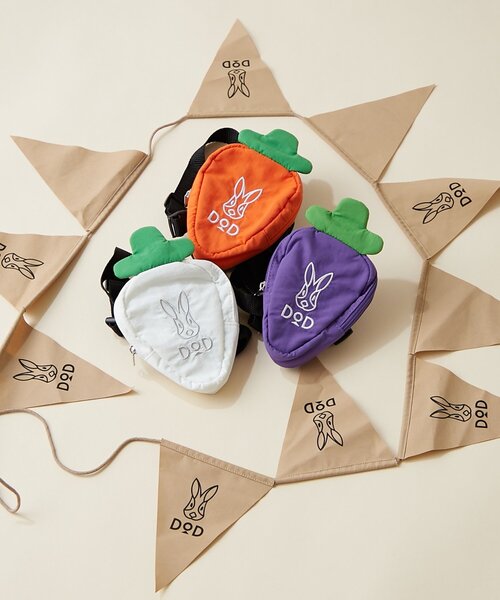 DOD(ディーオーディー)の「【DOD】【ドッググッズ】ニンジンフォーザドッグ(ペットウェア・レディース・ホワイト/パープル/オレンジ・ONE SIZE)」の3枚目の写真