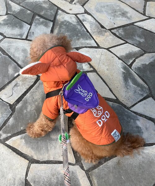 DOD(ディーオーディー)の「【DOD】【ドッググッズ】ニンジンフォーザドッグ(ペットウェア・レディース・ホワイト/パープル/オレンジ・ONE SIZE)」の12枚目の写真
