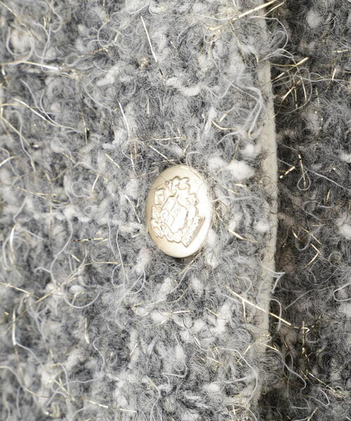 PROPORTION BODY DRESSING（プロポーションボディドレッシング）の「ファンシーツイード風ニットカーディガン / 1215274002（カーディガン/ボレロ・レディース・オフホワイト/ブルー/グレー・FREE）」の13枚目の写真