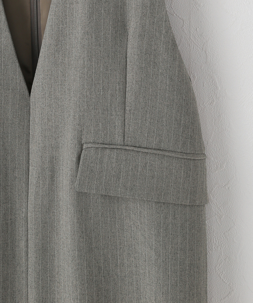 Spick & Span（スピックアンドスパン）の「ダブルクロスVネックワンピース（ワンピース・レディース・ブラック/その他6・36/38）」の20枚目の写真