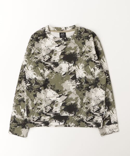 OAKLEY(オークリー)の「オークリー YTR DRY TECH COTTON FLEECE CREW 10.0(スウェット・キッズ・ブラック/アーミー/グレー・130cm/140cm/150cm/160cm)」の3枚目の写真