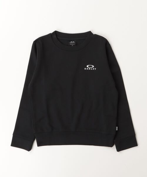 OAKLEY(オークリー)の「オークリー YTR DRY TECH COTTON FLEECE CREW 10.0(スウェット・キッズ・ブラック/アーミー/グレー・130cm/140cm/150cm/160cm)」の1枚目の写真