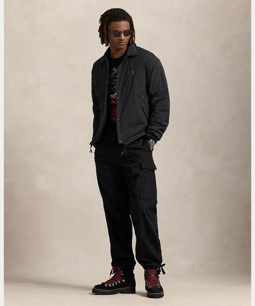 POLO RALPH LAUREN（ポロ ラルフ ローレン）の「チーク インシュレイテッド コーチズ ジャケット（ナイロンジャケット・メンズ・ブラック系1・XXL/XS/XL/L/M/S）」の3枚目の写真