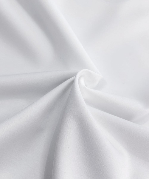 ELFRANK(エルフランク)の「バックスリット ロングシャツ チュニック シャツワンピース【洗える】(シャツ/ブラウス・レディース・オフホワイト・FREE)」の9枚目の写真