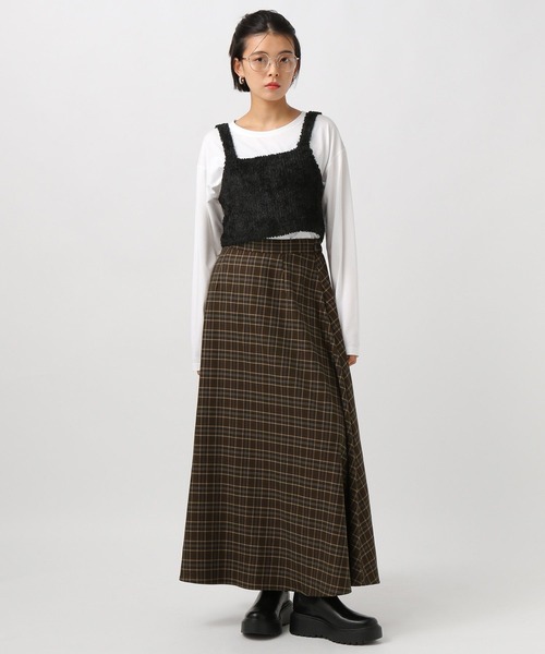 BAYFLOW（ベイフロー）の「モールビスチェ（その他トップス・レディース・ベージュ/ブラック・FREE）」の3枚目の写真