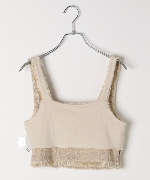 BAYFLOW（ベイフロー）の「モールビスチェ（その他トップス・レディース・ベージュ/ブラック・FREE）」の17枚目の写真