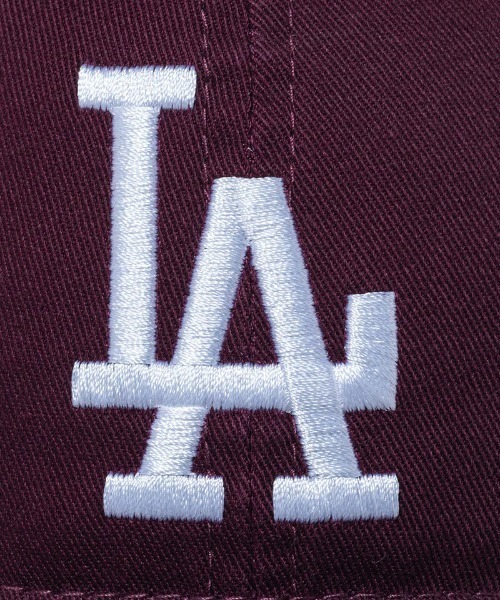 NEW ERA（ニューエラ）の「【NEW ERA】 9TWENTY ロサンゼルス・ドジャース ウォッシュドコットン マルーン × ホワイト（キャップ・メンズ・マルーン・M/L）」の5枚目の写真