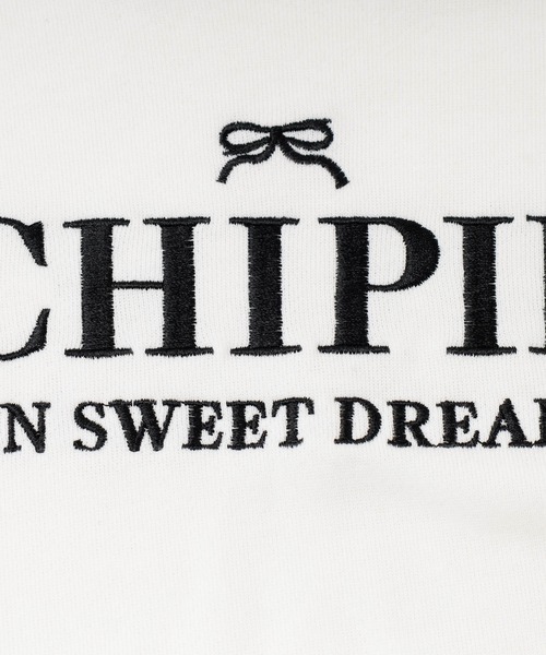 URBAN CHERRY(アーバンチェリー)の「【CHIPIE/シピ】レースリボンラインフーディー(スウェット・キッズ・ホワイト/ブラック/グレー・140cm/130cm/120cm/110cm/150cm)」の6枚目の写真