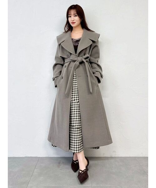 dazzlin（ダズリン）の「バックレースアップアシメマーメイドスカート（スカート・レディース・その他1/ブラウン/アイボリー/ブラック・SMALL/MEDIUM）」の9枚目の写真