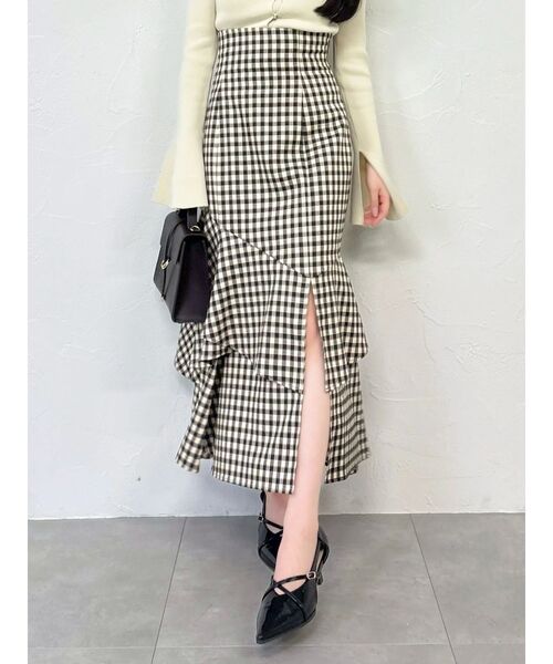 dazzlin バックレースアップアシメマーメイドスカート バックレースアップアシメマーメイドスカート（スカート