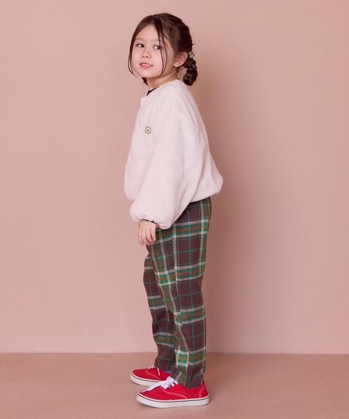 Life Support Products（ライフサポートプロダクツ）の「ボアバルーンジャケット（その他アウター・キッズ・ライトグリーン/ピンク/チャコール/オフホワイト・100/140/130/110/95/90/120/80/150）」の9枚目の写真