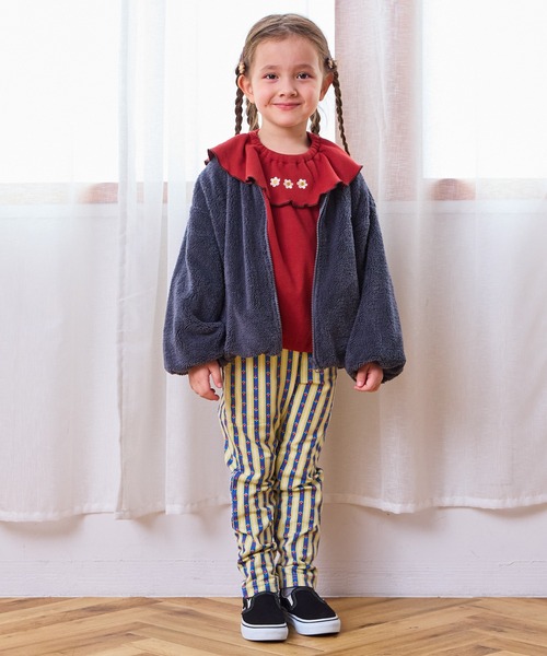 Life Support Products（ライフサポートプロダクツ）の「ボアバルーンジャケット（その他アウター・キッズ・ライトグリーン/ピンク/チャコール/オフホワイト・100/140/130/110/95/90/120/80/150）」の12枚目の写真