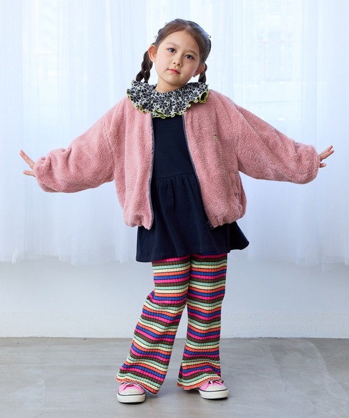 Life Support Products（ライフサポートプロダクツ）の「ボアバルーンジャケット（その他アウター・キッズ・ライトグリーン/ピンク/チャコール/オフホワイト・100/140/130/110/95/90/120/80/150）」の20枚目の写真