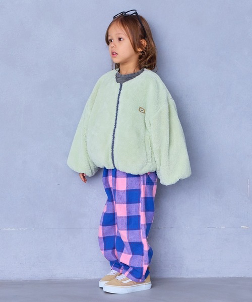 Life Support Products（ライフサポートプロダクツ）の「ボアバルーンジャケット（その他アウター・キッズ・ライトグリーン/ピンク/チャコール/オフホワイト・100/140/130/110/95/90/120/80/150）」の18枚目の写真