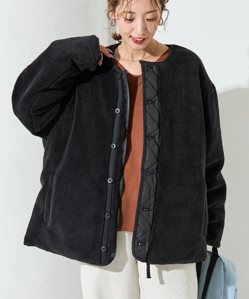 限定展開 TAION × FREAK'S STORE/タイオン 別注 リバーシブル ボア