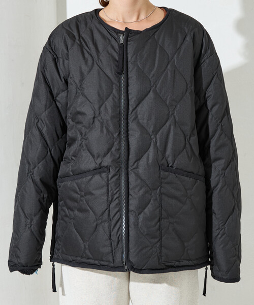 TAION×NOLLEY'S ボアとキルティング　リバーシブルダウン 限定展開 TAION × FREAK'S STORE/タイオン 別注 リバーシブル ボア