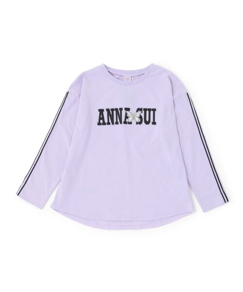 セール】ロゴ刺しゅう長袖Tシャツ（Tシャツ/カットソー）｜ANNA SUI