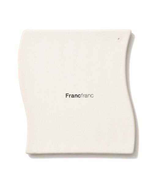 Francfranc（フランフラン）の「カーブ コースター アイボリー（ランチョンマット/テーブルウェア・レディース・アイボリー・FREE）」の2枚目の写真