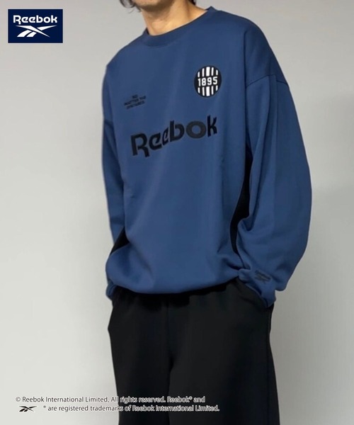 セール】【別注限定展開】Reebok Game Line Big Silhouette Sweatshirt