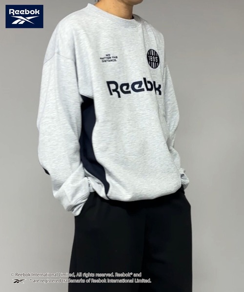 別注限定展開】Reebok Game Line Big Silhouette Sweatshirt