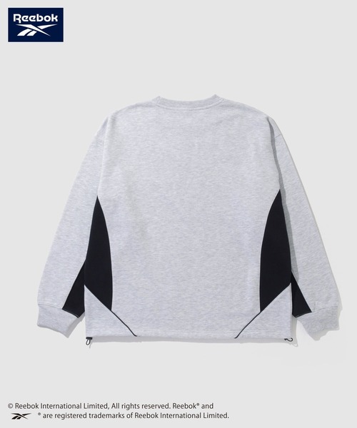 Reebok(リーボック)の「【別注限定展開】Reebok Game Line Big Silhouette Sweatshirt(スウェット・メンズ・アッシュグレー/ブラック/ダークブルー・M/XL/L)」の4枚目の写真