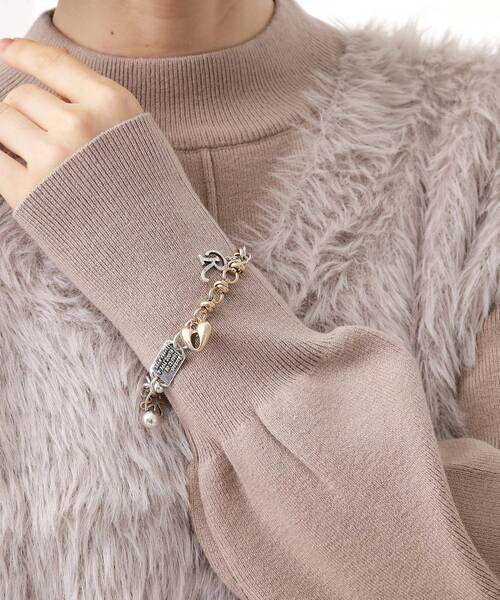 THE SHOP TK （ザ ショップ ティーケー ）の「チャームブレスレット（ブレスレット・レディース・シルバー/ゴールド・00）」の3枚目の写真