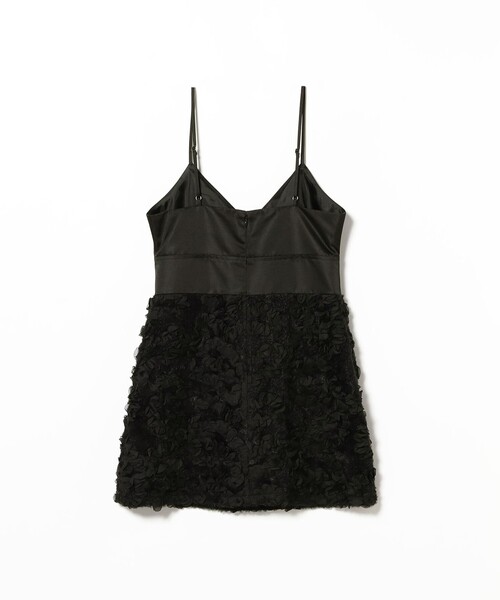 Ray BEAMS（レイビームス）の「テープ刺繍 キャミソール ワンピース（ワンピース・レディース・ブラック・0/1）」の10枚目の写真