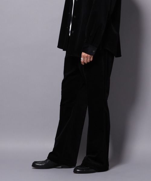 セール】AIRコーデュロイ ライトフレアパンツ/STRETCH（セットアップ可