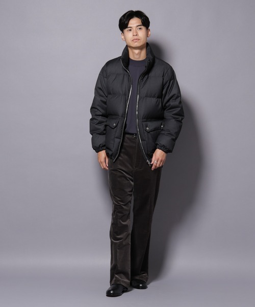 NANO universe(ナノユニバース)の「AIRコーデュロイ ライトフレアパンツ/STRETCH(セットアップ可)(スラックス・メンズ・グレー/ブラック/ライトベージュ/ダークブラウン・M/L/S)」の14枚目の写真