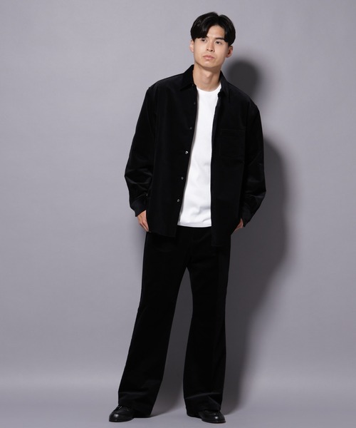 セール】AIRコーデュロイ ライトフレアパンツ/STRETCH（セットアップ可