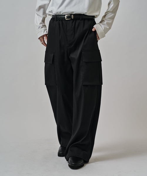 Lui's(ルイス)の「ハイツイストカーゴパンツ(カーゴパンツ・メンズ・ネイビー/チャコールグレー/ブラック・M/S)」の5枚目の写真