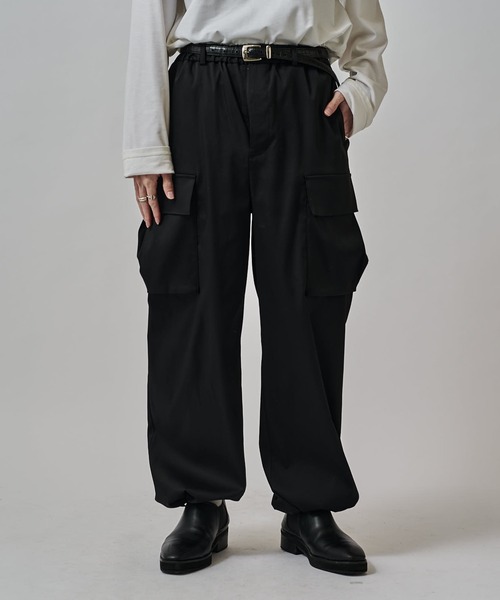 Lui's(ルイス)の「ハイツイストカーゴパンツ(カーゴパンツ・メンズ・ネイビー/チャコールグレー/ブラック・M/S)」の6枚目の写真