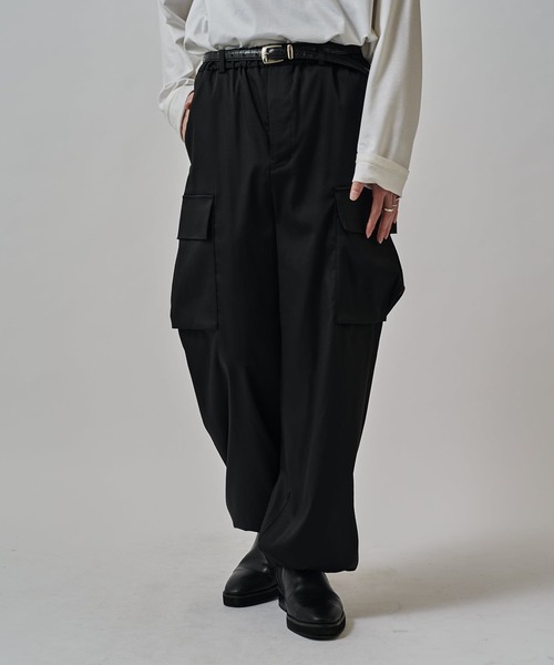 Lui's(ルイス)の「ハイツイストカーゴパンツ(カーゴパンツ・メンズ・ネイビー/チャコールグレー/ブラック・M/S)」の7枚目の写真
