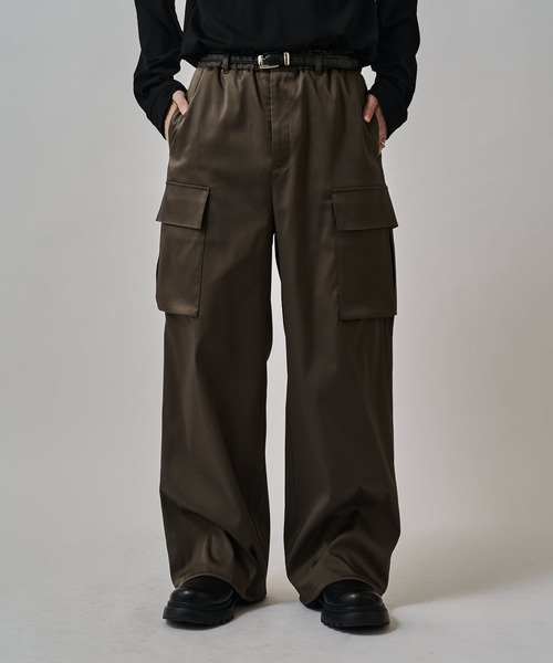 Lui's(ルイス)の「ハイツイストカーゴパンツ(カーゴパンツ・メンズ・ネイビー/チャコールグレー/ブラック・M/S)」の10枚目の写真