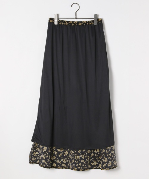 GEORGE'S(ジョージズ)の「フラワープリントスカート(スカート・レディース・ブラック/グリーン・SMALL/MEDIUM)」の20枚目の写真
