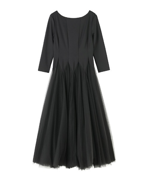 JENNE（ジェンヌ）の「チュール切り替えワンピース（ワンピース・レディース・ホワイト/ブラック・LARGE/MEDIUM/SMALL）」の14枚目の写真