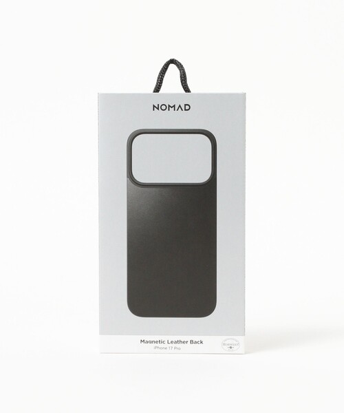 NOMAD / Magnetic Leather Back iPhone17 Pro（スマホケース/カバー