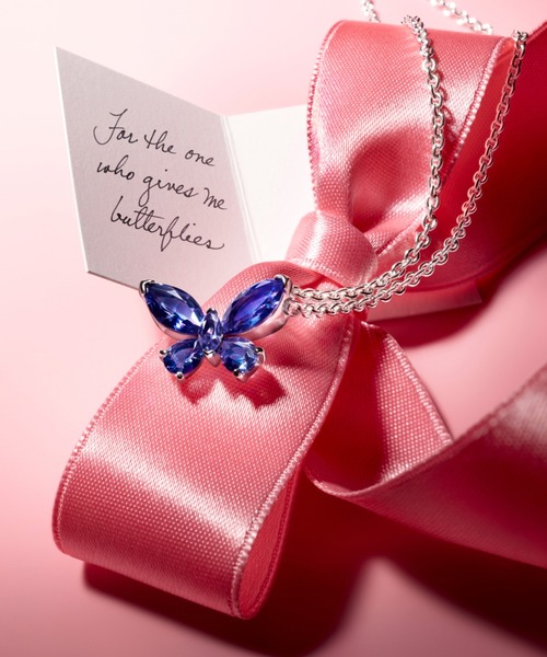 バタフライ ペンダント ネックレス（ネックレス）｜Pandora（パンドラ