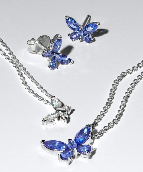 バタフライ ペンダント ネックレス（ネックレス）｜Pandora（パンドラ