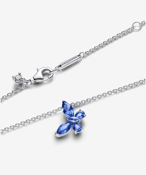PANDORA 青い蝶 ネックレス PANDORA 青い蝶 ネックレス