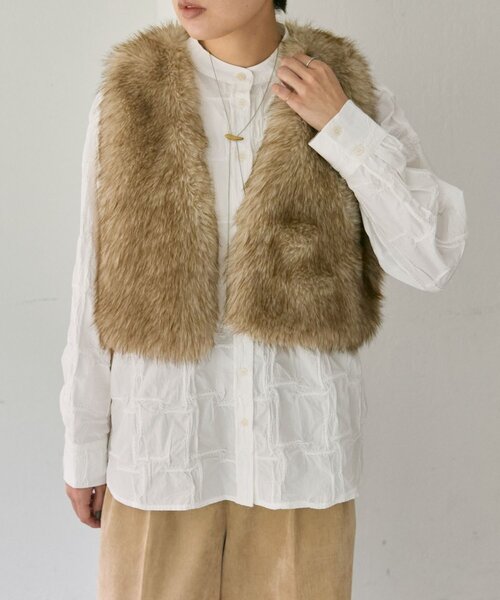 ブロックブラウス イアパピヨネ（黒・白） ブロックブラウス【SUM1 STYLE(スミスタイル)】 | ear PAPILLONNER