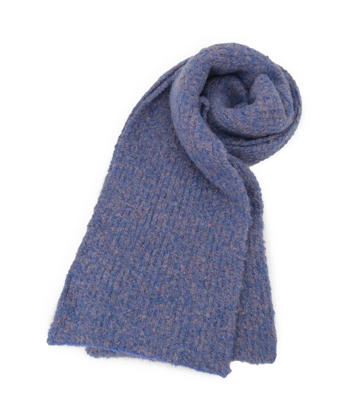 SHOO・LA・RUE（シューラルー）の「ミックス調マフラー（ストール/ショール・レディース・グレー/アイボリー/ブルー系その他・00）」の3枚目の写真