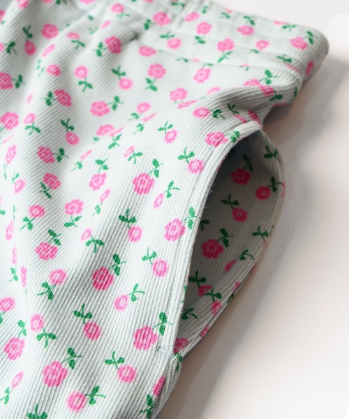 HOLIDAY（ホリデイ）の「SUPER RIB PANTS (FLOWER) スーパーリブパンツ (フラワー)（その他パンツ・レディース・ブルー/チャコールグレー・1/0）」の7枚目の写真